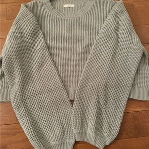 Green LA Hearts/PacSun sweater